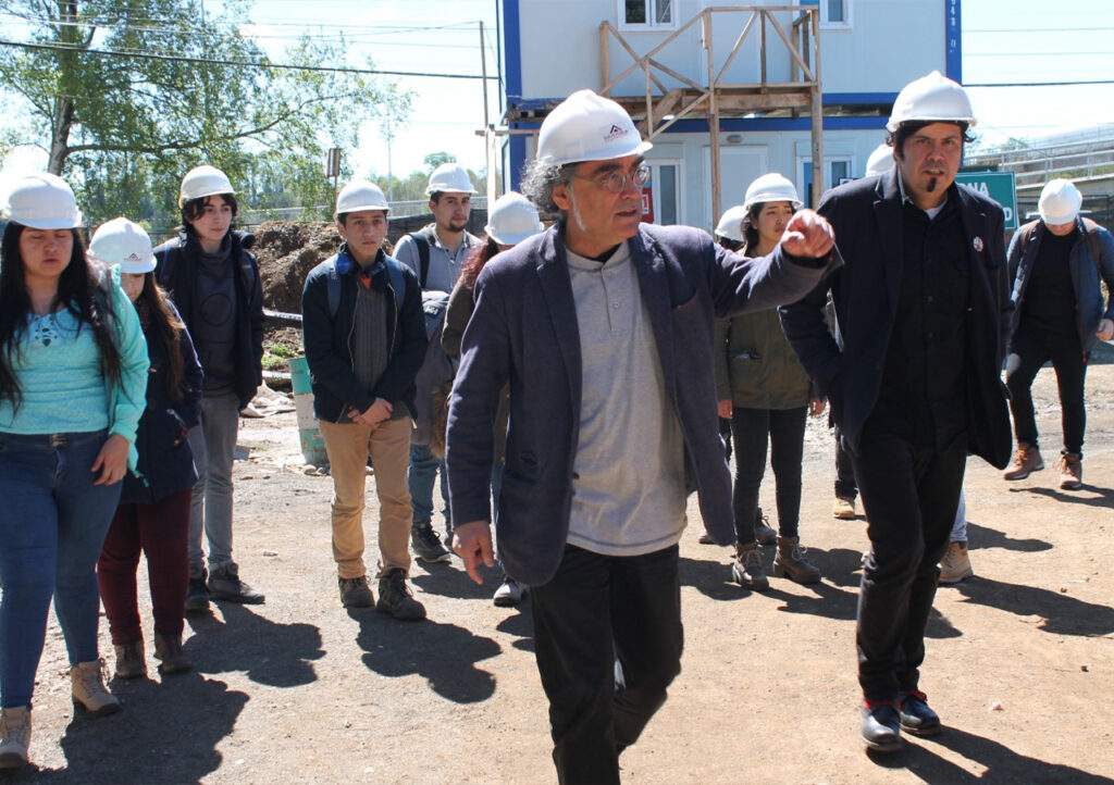 Clase En Obra Construcción Pabellón Ulagos 2017